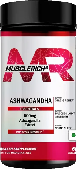 MuscleRich Ashwagandha 500mg 60 tablets