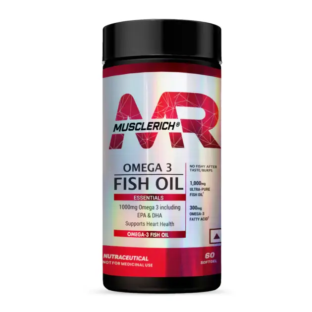 Omega-3 Fish Oil (1000mg Omega 3 including EPA & DHA)